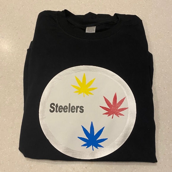 Brand new unisex “ Steelers 420” tee - Picture 2 of 3